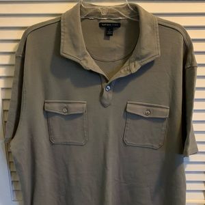 Men’s XL Vintage Polo Olive Green